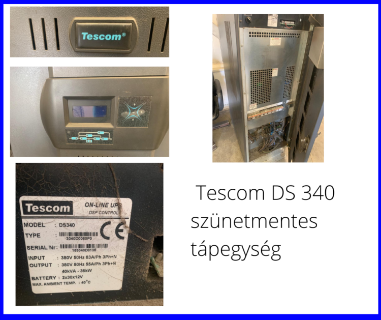 Tescom DS 340 szünetmentes tápegység